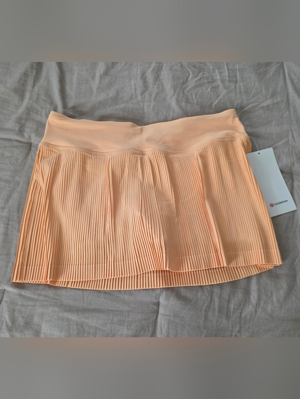lululemon athletica Peach Pleated Skater Skirt